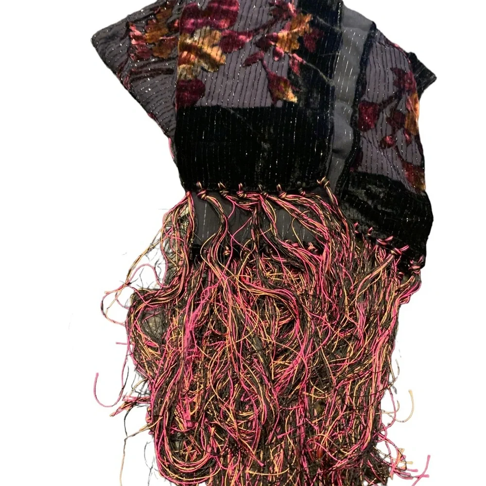Eric Javits New‎ York Women's Wool Felted Bag Boho Purse Scarf Hat Zip Closure